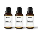 Beaface Combo Pack of Castor Oil Diffuser Oil Bath/Massage for Health Skin-50ml (Pack of 3)
