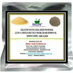 MGBN Gelatin With Chia Seed Powder 2 In 1 Uses For Face Mask, Hair Removal Skin Care 100 gm