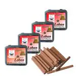 Crazy Loban Dhoop Sticks Pack of 4 ( each 25 st and a dhoop holder)