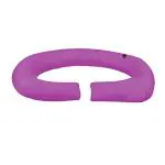 Coozly Purple C Shaped Pregnancy Pillow With Detachable Cover