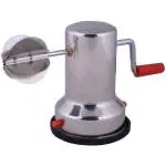 Stainless Steel Coconut Scraper with Vacuum Base, Coconut Grater Machine, Coconut Crusher Manual Hand Roller, Coconut Chopper for Kitchen, Coconut Scrapper Tool