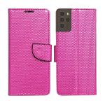 A D Enterprises Net Pink Flip Cover for Micromax In Note 2 | Magnetic Case | Shock Absorbent | Flip Cover Micromax In Note 2