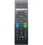 NIJ GB234WJSA Remote Control for LED, LCD Sharp TV with Function Netflix YouTube (Black)