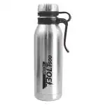 Milton Silver Bolt 500 Thermosteel 24 Hours Hot And Cold Water Bottle With Hook