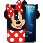 Lejaao Vivo V17 Pro Cute Girlish 3D Mickey Mouse Red Silicone Mobile Back Cover