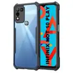 RJR Infinix Hot 10 Play, Infinix Smart 5 Eagle Case Transparent Hard Back Cover for Infinix Hot 10 Play, Infinix Smart 5