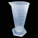 ZX Laboratory Plastic Measuring Beaker Cup Conical Measure 125ml