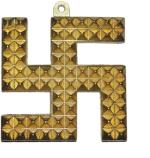 Shivoham Brass Gold Swastik Yantra