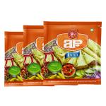 APBI | AP LOGO Bikaner Moong Papad 9 inch | 1.2Kg | Urad, Moong, Mix Papad | Agarwal Papad Bhujia Industries | Traditional Indian Sajji Khar, Hing & Spices Mix Papad | Authentic Bikaneri