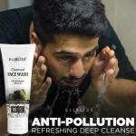 Elibliss Charcoal Face Wash, 75ml (Pack of 1)