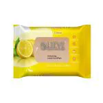 LIEVE Lemon Facial Wipes Cotton Face Cleaning Wet Wipes Tissue Paper Makeup Remover Facial Wash Napkin Face Wipes Disposable Multi-Purpose for Men and Women PO-1