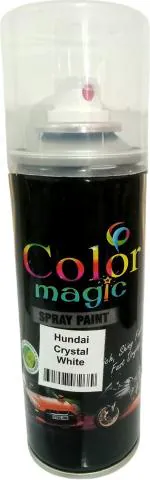 COLORMAGIC SPRAY PAINT Hyundai Crystal White Spray Paint 200 ml (Pack of 1)