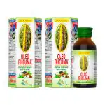 LooLoo Oleo Rheuma Herbal Liniment |Kalonji Oil |Cinnamon Oil |Clove Oil |Kalonji Oil |Mint Oil |Mustard Oil - Pack of 2 (50ml each)
