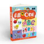 BOOKFORD All In One Laminated Board Book English - Hindi For Kids