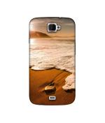 Casotec Sun Set Beach Design Printed Silicon Soft TPU Back Case Cover for Xolo Q1000 Opus