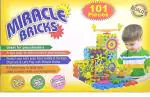 Braintastic Building Block Motorized Spinning Gear Miracle Bricks 101 Pieces Toy for Kids
