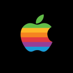 Shivoid Compatible for Apple iPhone Colourful Back Skin Sticker, Apple Logo for Mobiles, Laptops, Desktops, Ipads, Vinyl, Self-Adhesive (Pack of 1)