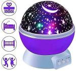 Fulkiza Star Master Night Light Lamp Projector Rotating Projector Star Projector Night Lamp (14 cm, Multicolor)