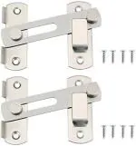 Hasthip Flip Latch Gate Latches Bar Safety Door Lock 2pcs