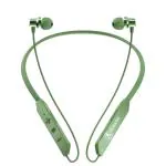 OLYWIN Bt Max Bluetooth Wireless In Ear Earphones With Mic, Magnetic Neckband Bluetooth Headset (Green, In The Ear)
