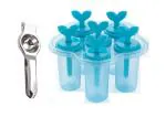 URBAN BUY Stainless Steel Lemon Squeezers With Plastic Ice Cream Moulds and Multicolour, (Pack of 2)