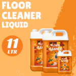 ZIVANTIX Floor Cleaner 11 Liter Orange Eco-Friendly | Natural Disinfectant Kills 99.9% germs | Insect Repellent with 100% Herbal