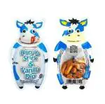 Esnext BISKITOP Biscuit Sticks with Vanilla Cream Dip| Snackable Biscuit Sticks with Vanilla Cream Dip| Biscuits & Dip (Pack of 5)