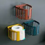 BHISRA Toilet tissue holder Lavatory paper holder Bathroom roll holder Toilet paper rack Tissue dispenser Bath tissue dispenser Loo roll holder Paper dispenser