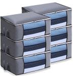 Arvanaindia Grey Polypropylene Clothes Storage
