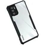 UNILORD Xiaomi Redmi Note 10T 5G Black Plastic Holster Shockproof Camera Protection Mobile Back Cover Case