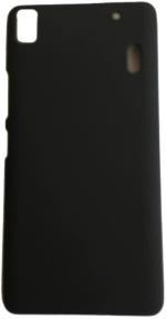 Multronics Black Rubber Back Cover Compatible With Lenovo A7000