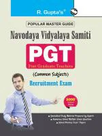 R. Gupta's Popular Master Guide _ Navodaya Vidyalaya Samiti (NVS) PGT (Common Subject) Recruitment Exam Guide