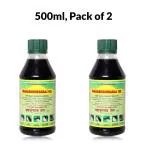 Mahabhringaraj Oil Pure Maka's - With No Added Chemicals 500ml| Prevents Hair Fall, Dandruff | Pack of 2