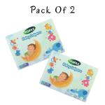 Relfax Baby Diaper Pants Small(S) Size (9-14 KG) (Pack of 2) 150Pants for Overnight Protection with Rash Control
