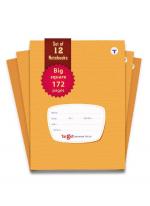 Target Big Square Notebooks | 172 Pages | 18 cms x 24 cms | Pack of 12