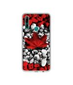 Casotec Canada Leaves Flag Design Printed Silicon Soft TPU Back Case Cover for Huawei Y9 Prime