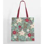 The Purple Tree Canvas Tote Bag For Women - 1 Pc, women tote bag, canvas tote bag, printed tote bag, printed canvas tote bag, stylish bags for women