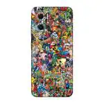 aadia XIAOMI REDMI 11 PRIME 5G PRINTED MOBILE SKIN STICKER DECAL LAMINATION (PERFECT FIT/ONLY BACK/MATTE FINISH)