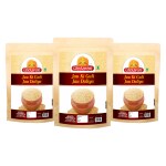 Ghotaram Weight loss Daliya Flour Jau Barley Porridge | Healthy Nutritious Barli Jau Jao Joo ka daliya | Cracked Broken Pearl Barley Energy-boosting Joo Jav Jao ki Rabdi Guli Ka Atta-720g(pac 3x 240g)