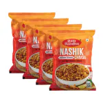 Ram Bandhu-Nashik Chivda | Ready To Eat Namkeen Snacks, Pack Of 4 (250gm x 4) 1kg