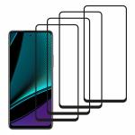 Kite Digital Infinix Note 11S (Black) Tempered Glass Screen Protector with Edge to Edge Coverage and Easy Installation Kit (Pack of 4)