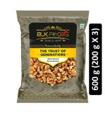 BLK Foods Select California Walnut Kernels (Broken) 600g (3 X 200g)