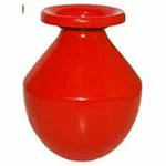 WIZERDY Water of India Magic Pot Trick 1pc (Red) / Water Appear Lota Magic (Big) / JADU LOTA