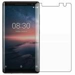 Vizio Nokia 6.1 Plus Transparent Tempered Glass Touch Sensitive and Anti Fingerprint Screen Protector Wet and Dry Wipe 15 x 8 x 1.3 cm