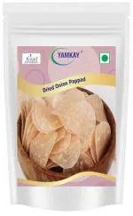 Yamkay Homemade Dried Onion Papad/Pappad/Papadum/Appalam (Indian Dish) - 250g