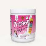 Pro360 Women Butterscotch Flavoured Health Supplement Protein Powder 250 g