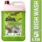 Fivanta Dishwash Liquid 5 Liter Green 100% Ecofriendly-Tough Grease Removal Formula| Leaves No Residue, Baby & Pet Safe
