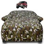 Auto Hub Tata Sumo Car Cover with Mirror Pocket and Soft Cotton Lining,Waterproof Tata Sumo Car Body Cover, Army Print