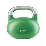 B Fit Green Competition Kettlebell 24 kg