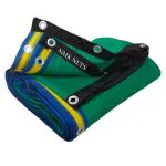 NMK NETS Shade Net 90% Heavy Duty 180 GSM with All Side Eylets for Garden Balcony Multipurpose (6.5 ft x 30 ft, Green)